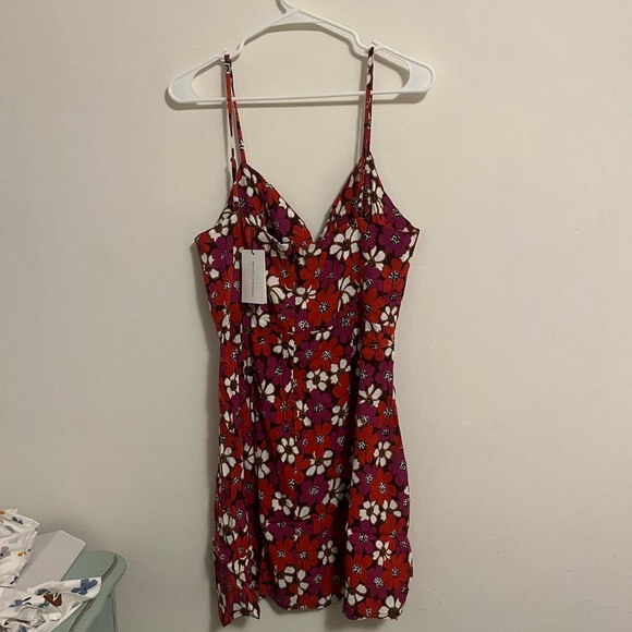 Faithfull The Brand Skyea Mini Dress Li Reni Floral Print - Picture 8 of 9